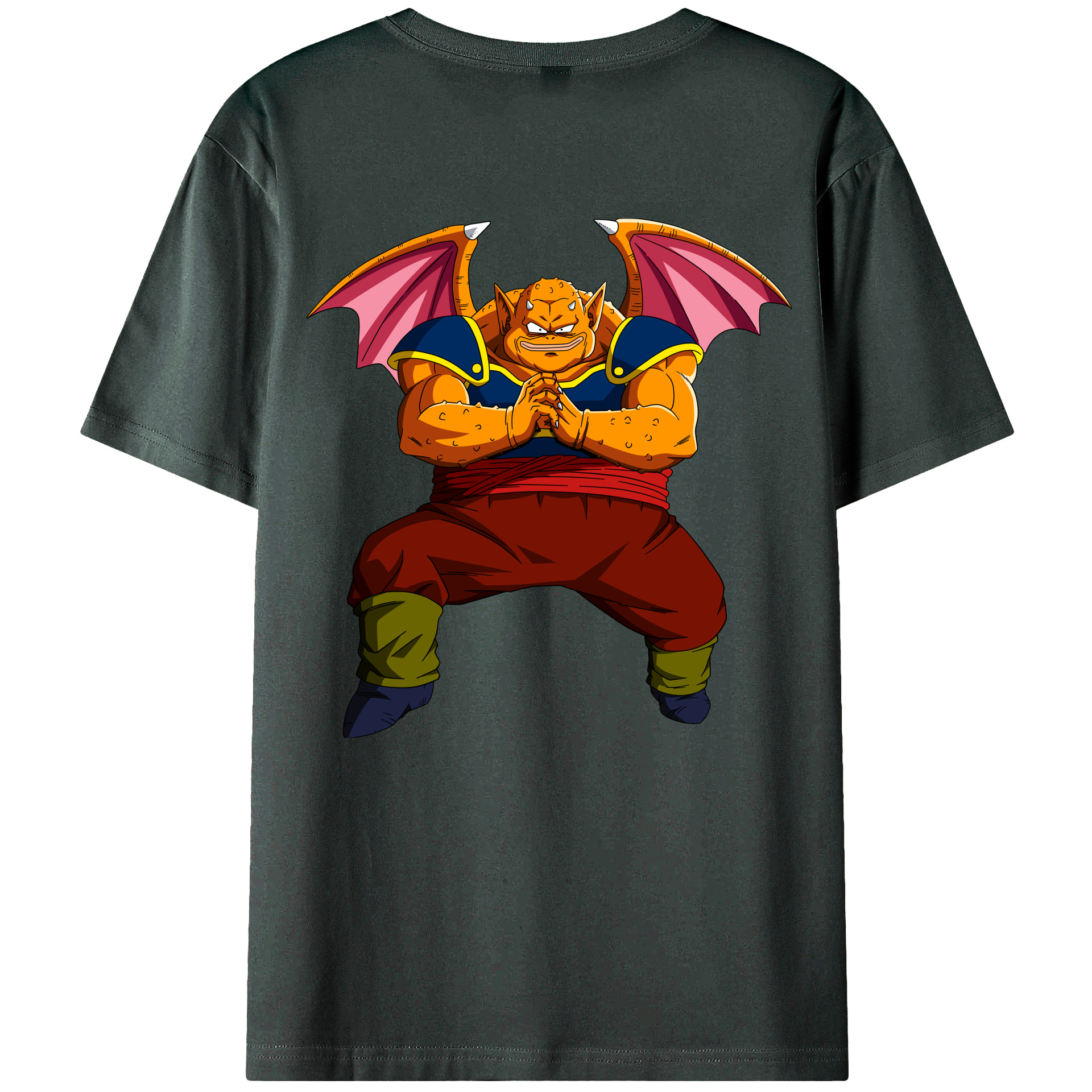 （画像用） ドラゴンボール DRAGON BALL 綿100％ メンズ半袖Tシャツ（バックプリント） 通気性